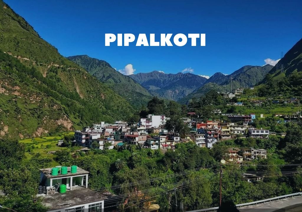 Himalayan mountain view from Hotel Comfort Crest